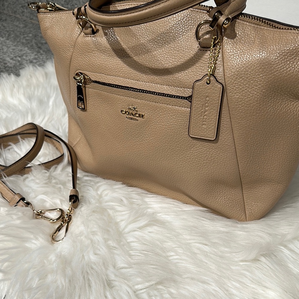 Coach Tan Leather Women's Bag